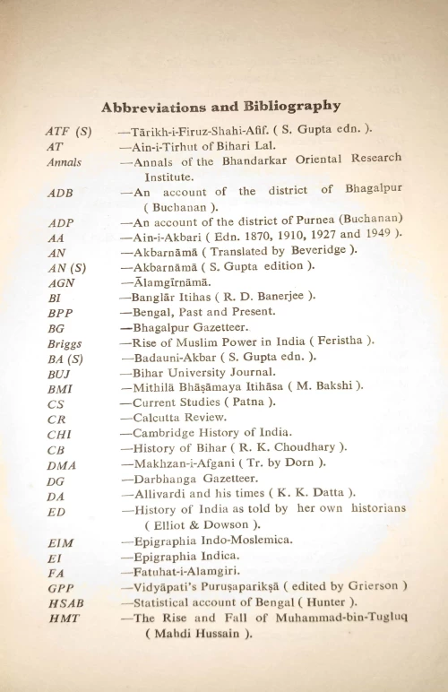 History of Muslim Rule in Tirhut (1206-1765 A.D.)